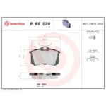 Brake Pad Set, disc brake BREMBO P 85 020