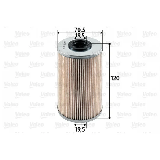 Fuel filter VALEO 587913