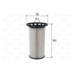 Fuel filter VALEO 587095
